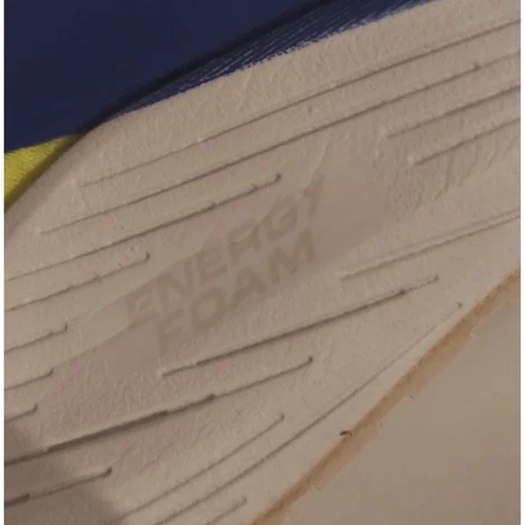 Salomon Mens Phosphor Yellow & Blue Aero Blaze Running Shoes Sneakers Size 9.5 - Picture 16 of 16